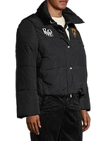 R H U D E x Lamborghini Hooded Puffer Jacket