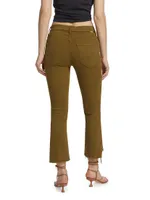 The Insider Mid-Rise Slim-Fit Crop Jeans