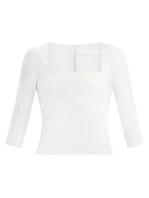 Icon Square-Neck Bandage Top