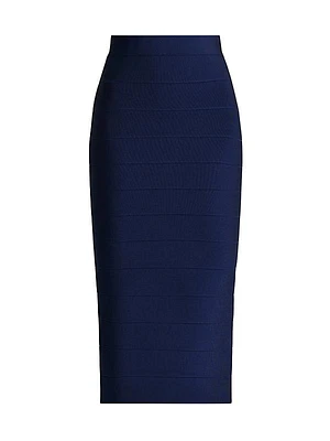 Bandage Pencil Midi-Skirt