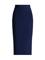 Bandage Pencil Midi-Skirt