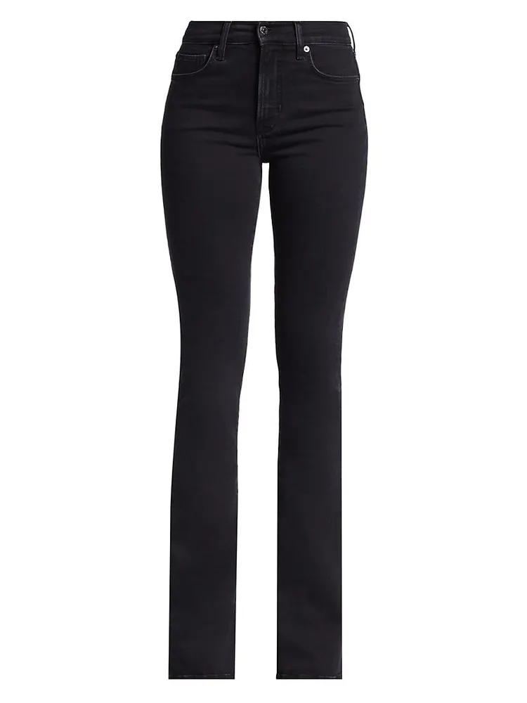 Beverly High-Rise Stretch Skinny Flare Jeans