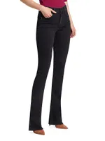 Beverly High-Rise Stretch Skinny Flare Jeans