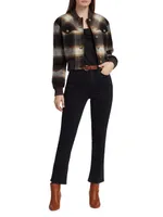 Carly High-Rise Stretch Kick Flare Jeans