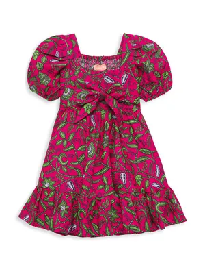 Baby's, Little Girl's & Ewa Print Dress