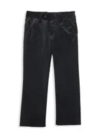 Little Boy's & Velvet Suit Pants