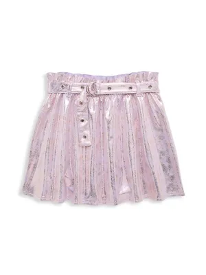 Girl's Moto Skirt