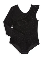 Girl's Asymmetrical Bodysuit