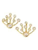 Constellation 18K Yellow Gold & 1.25 TCW Diamond Stud Earrings