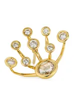 Constellation 18K Yellow Gold & 1.25 TCW Diamond Stud Earrings