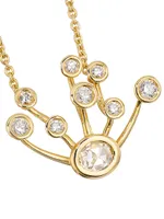 Constellation 18K Yellow Gold & 0.67 TCW Diamond Pendant Necklace