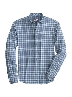 Roan Plaid Button-Front Shirt