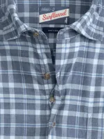 Roan Plaid Button-Front Shirt