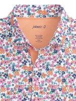 Clem Floral Polo Shirt