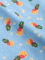 Pineapple Crush Graphic Polo Shirt