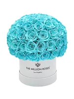 Classic Blue Roses In Superdome Box