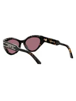 DiorSignature B7I 52MM Cat Eye Sunglasses