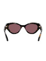 DiorSignature B7I 52MM Cat Eye Sunglasses