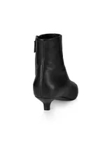 The Slim 50MM Leather Ankle Boots