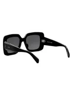 Bold 54MM Square Sunglasses