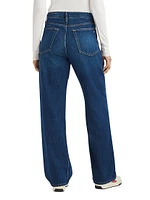 Logan Mid-Rise Wide-Leg Jeans