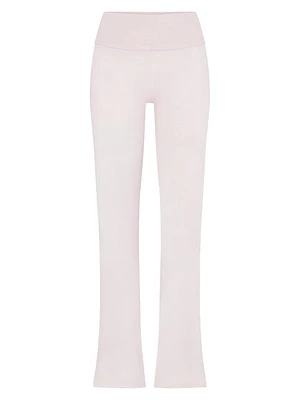 Cotton Jersey Foldover Pants