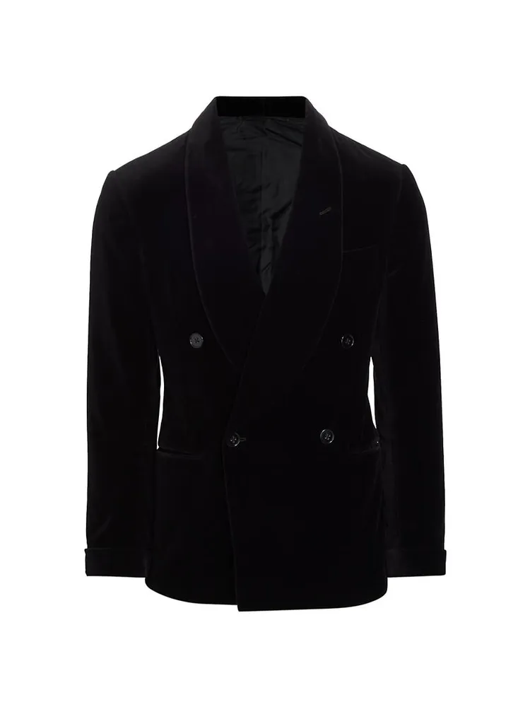 Kent Velvet Double Tuxedo Jacket