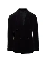 Kent Velvet Double Tuxedo Jacket