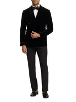 Kent Velvet Double Tuxedo Jacket