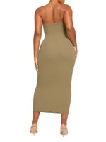 Fits Everybody Long Slip Dress