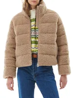 Lichen Sherpa Puffer Jacket