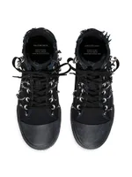 Paris High Top Sneakers With Piercings