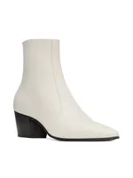 Vassili Zipped Boots Smooth Leather