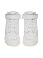 Lax Sneakers Washedout Effect Leather