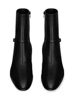 Vlad Zipped Boots Smooth Leather