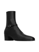 Vlad Zipped Boots Smooth Leather