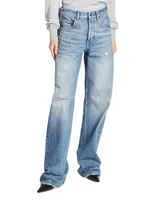 Long Extreme Baggy Jeans Lake Denim