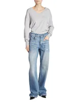 Long Extreme Baggy Jeans Lake Denim