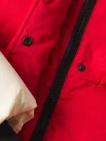 Colorblocked Ripstop Puffer Ski Jacket