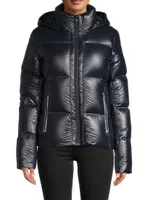 Ashley Hooded Down Ski Jacket