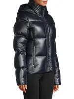 Ashley Hooded Down Ski Jacket