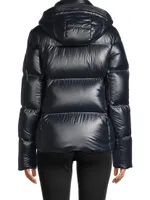 Ashley Hooded Down Ski Jacket