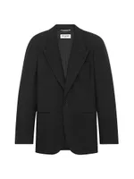 Blazer Wool Gabardine