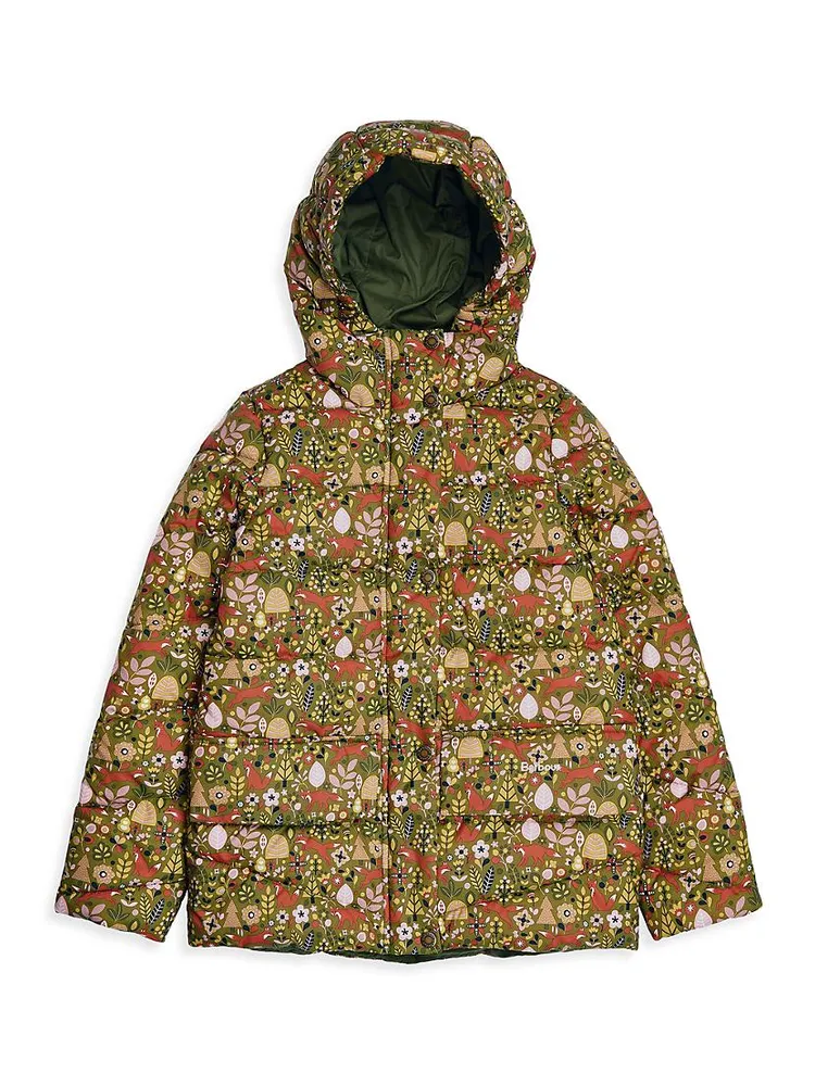 Little Girl's & Bracken Quilted Coat