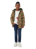 Little Girl's & Bracken Quilted Coat