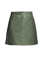 Dallas Recycled Leather Skirt