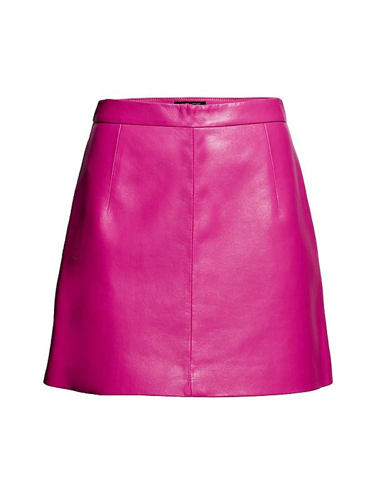 Dallas Recycled Leather Skirt