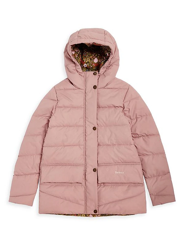 Little Girl's & Girl's Bracken Quilted Coat