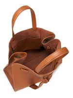 Sun Leather Tote Bag