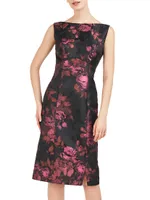 Astaire Rosemoor Jacquard Cocktail Dress